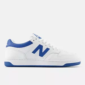 480 Sneaker (White   Blue)