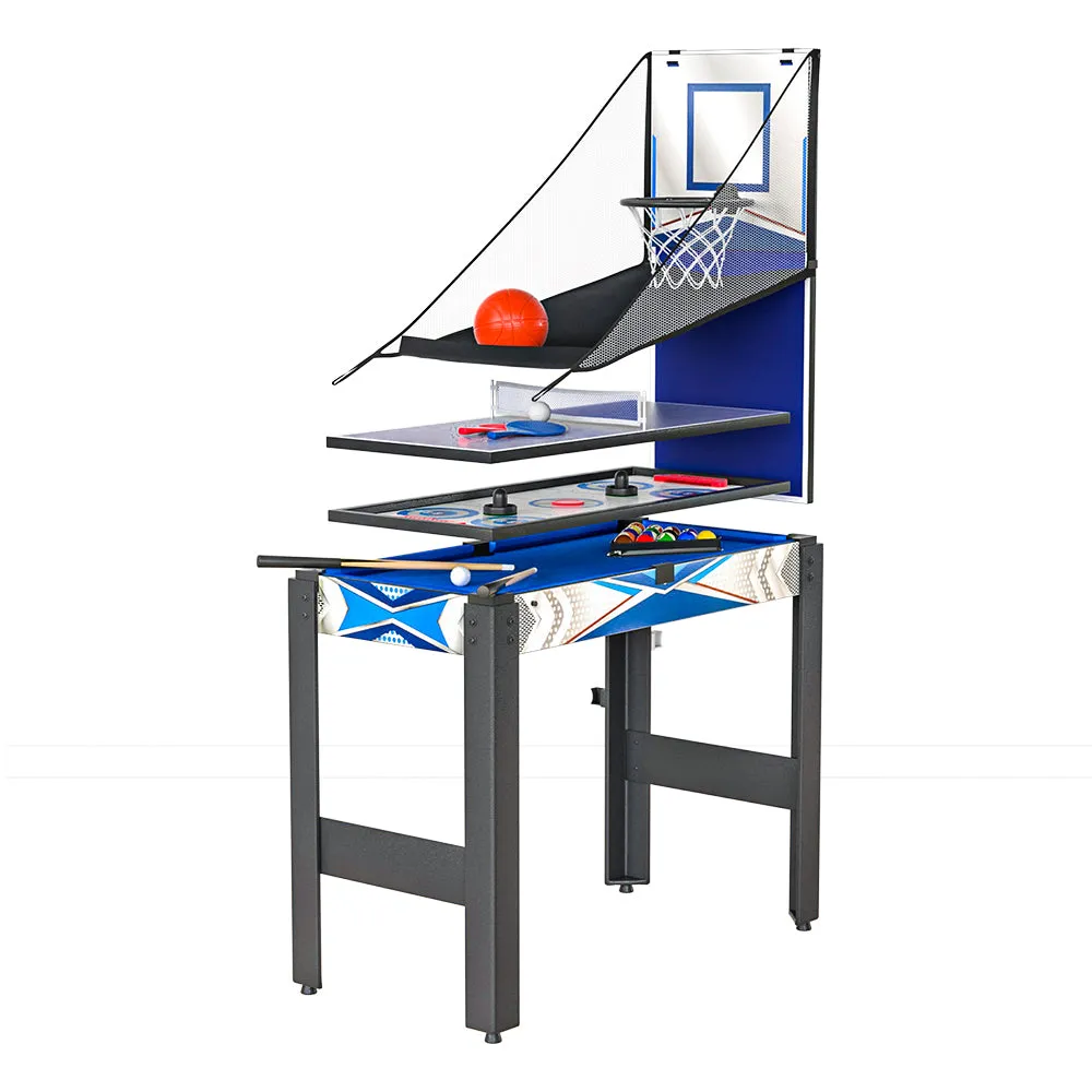 5-In-1 Games Table, MDF Board, All Accessories, Stable Feet, Score Counter - Arcade Gift