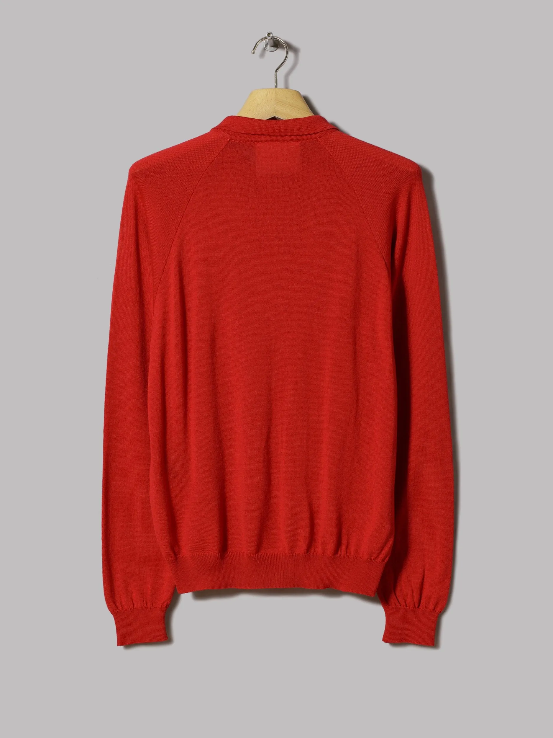 A Kind Of Guise Apio Knit Polo (Red)