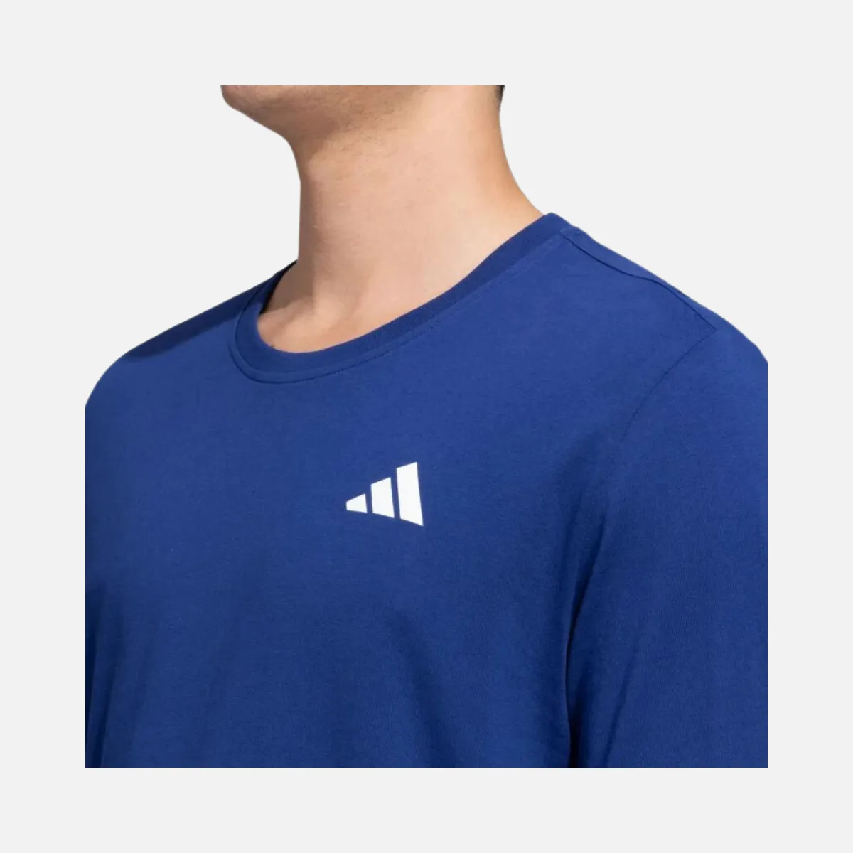 Adidas Clubhouse Men Tennis T-shirt -Victory Blue/Wonder Quartz