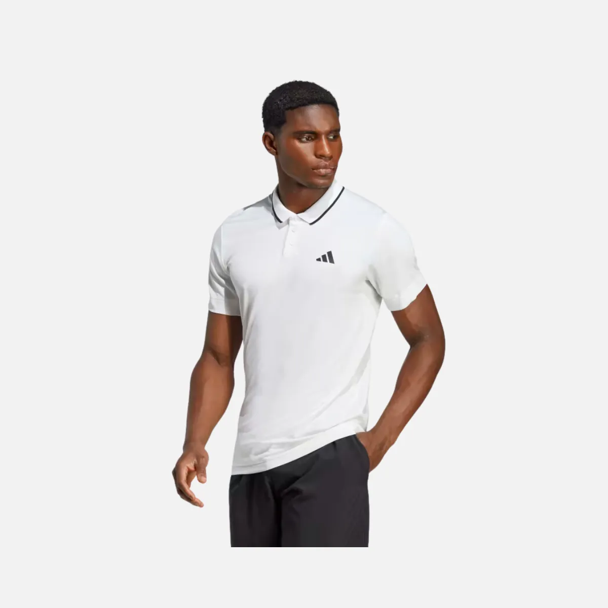 Adidas Freelift Men's Tennis Polo Shirt -White