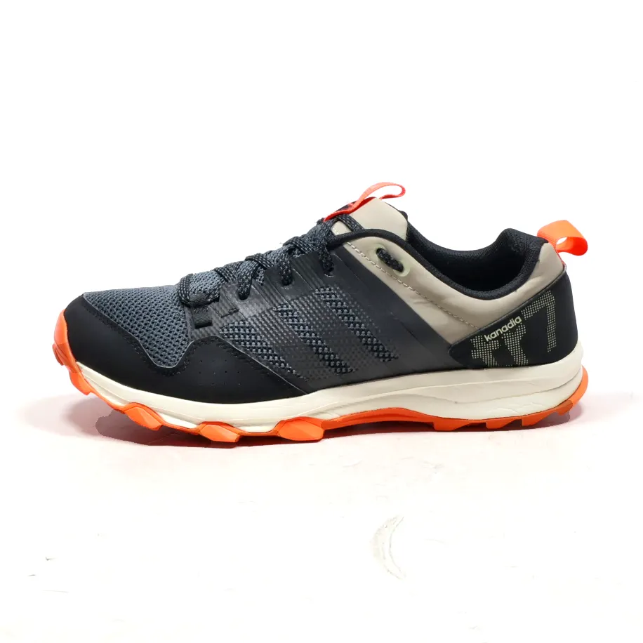 Adidas Kanadia Tr 7 Sport Shoes Fabric Black Colour For Men