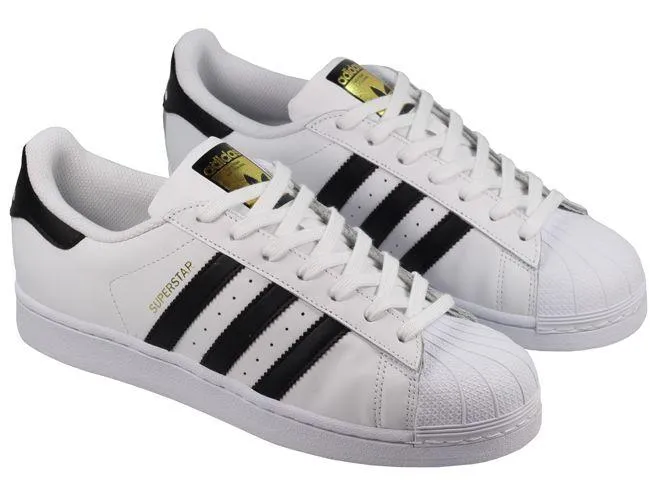 Adidas Originals Trainers Mens Superstar Cloud White Black