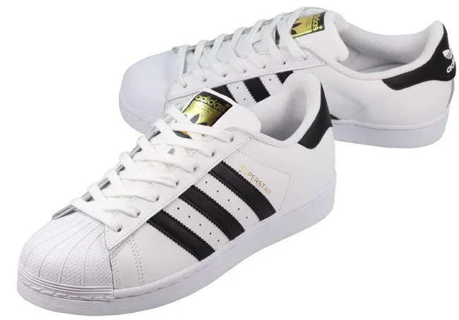 Adidas Originals Trainers Mens Superstar Cloud White Black