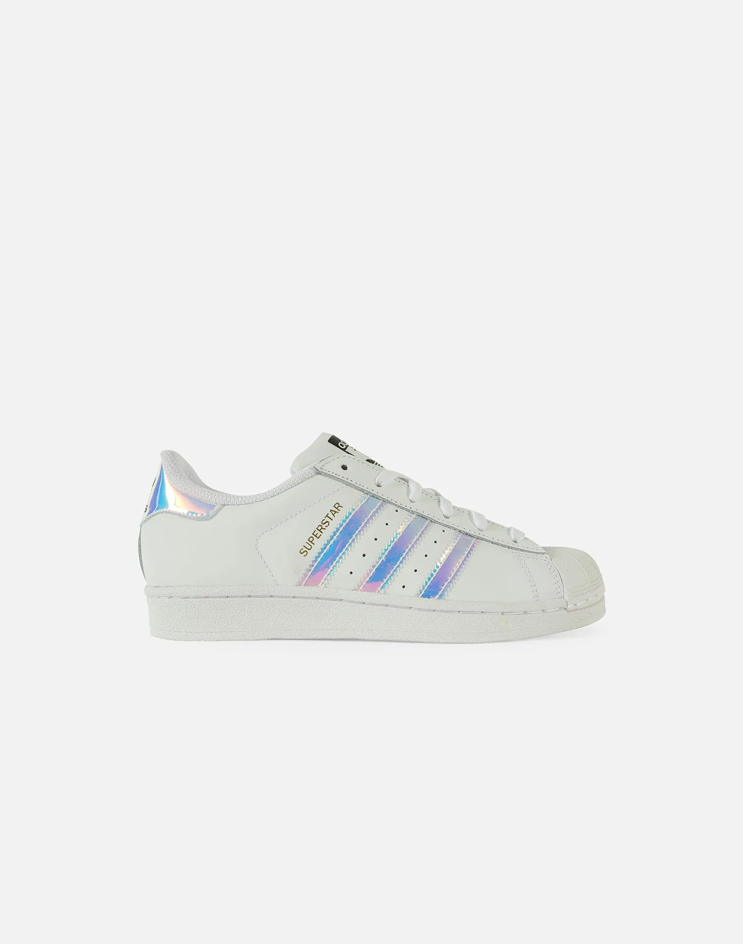 Adidas SUPERSTAR WHITE/METALLIC 4-7