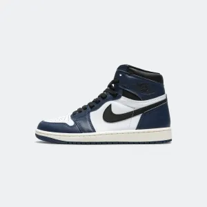 Air Jordan 1 Retro High OG (GS) - Midnight Navy/Black-White-Sail