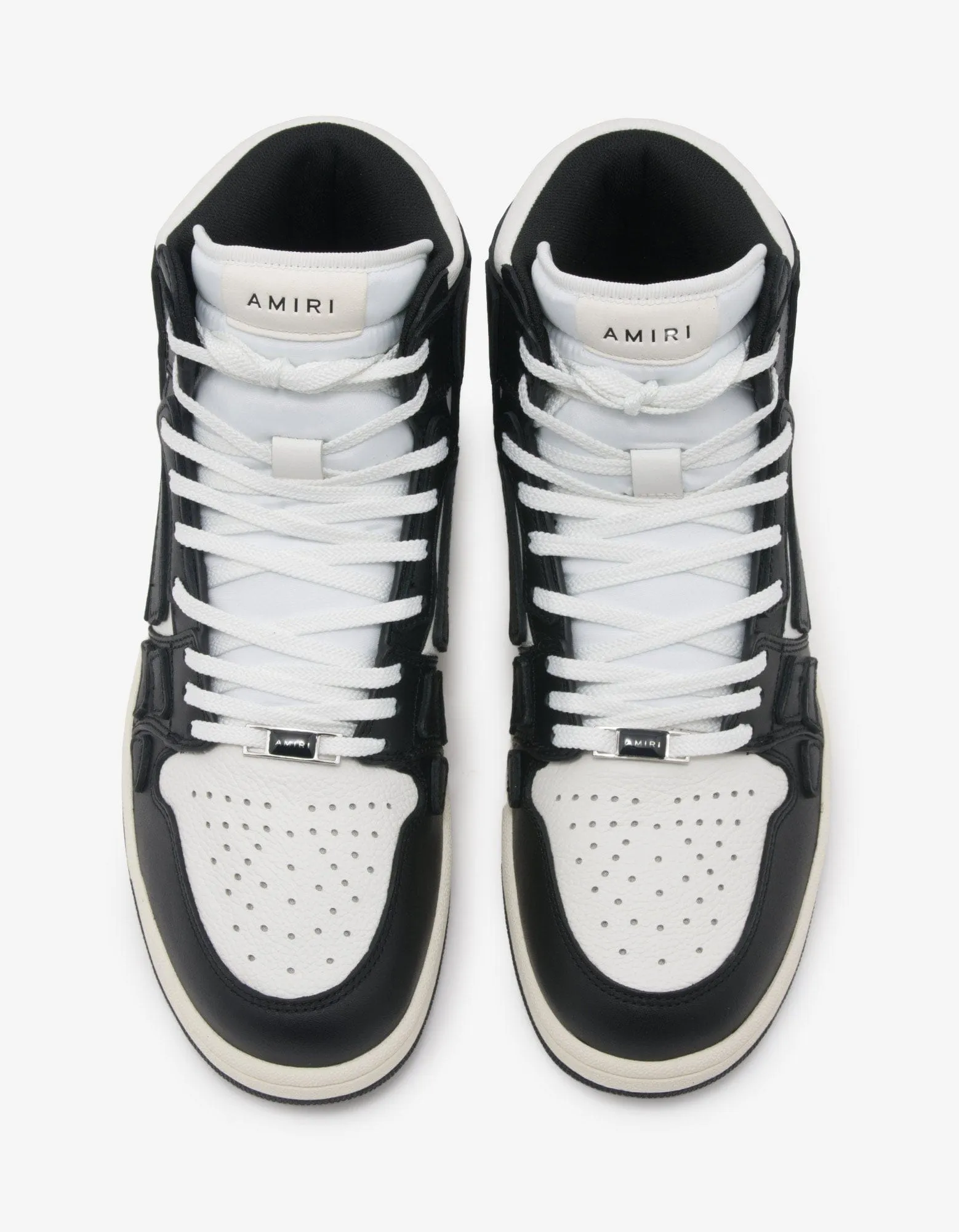 Amiri Skel Top Black & White Trainers