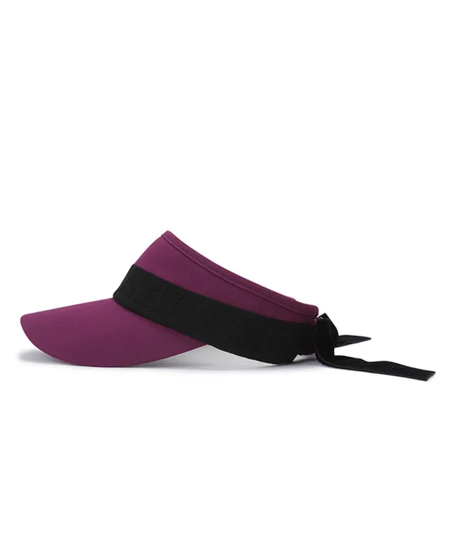 ANEW Volume Logo Winter Visor- Purple