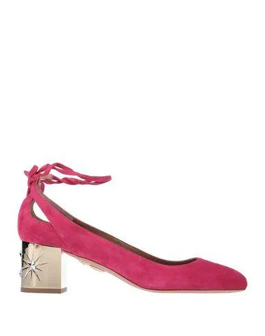 Aquazzura Women Court Fuchsia 5.5 UK