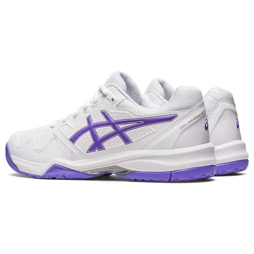 Asics Gel-Dedicate 7 Women's Hardcourt White/Amethyst Size US 9 Only