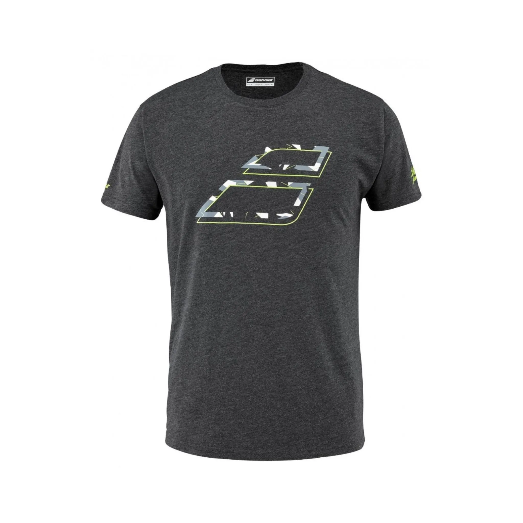 Babolat Aero Cotton Tee Junior [Black Heather]