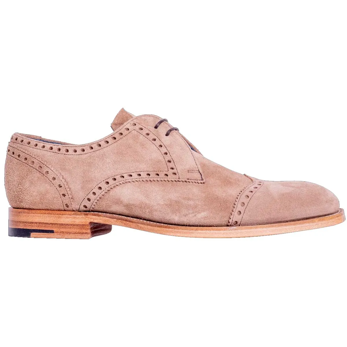 BARKER Matlock Shoes - Mens - Palude Suede