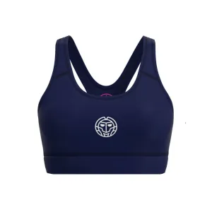 Bidi Badu Crew Medium Support Bra (Women's) - Dark Blue