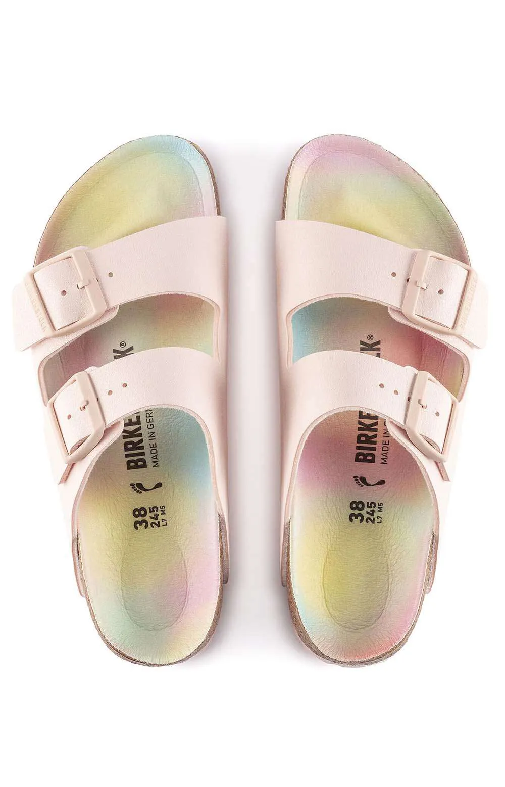 Birkenstock Arizona Vegan Sandals - Blush Pink