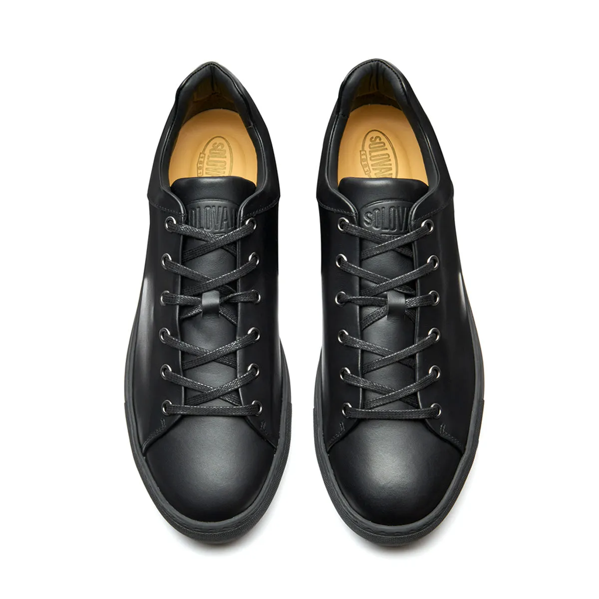 Black Calf Sneaker