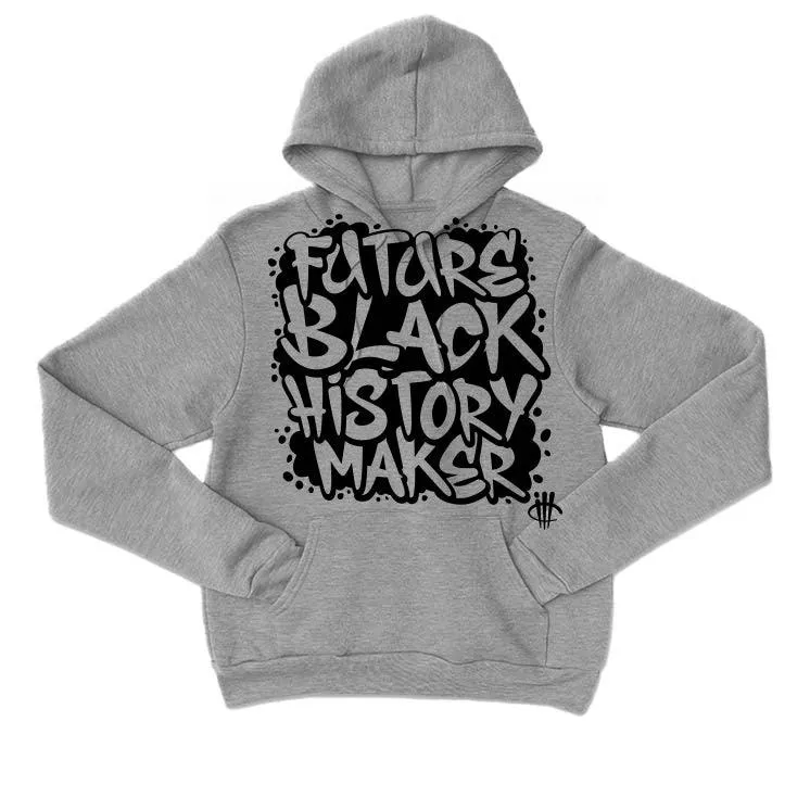 BLACK HISTORY MONTH Grey T-Shirt (FUTURE BLACK HISTORY MAKER)