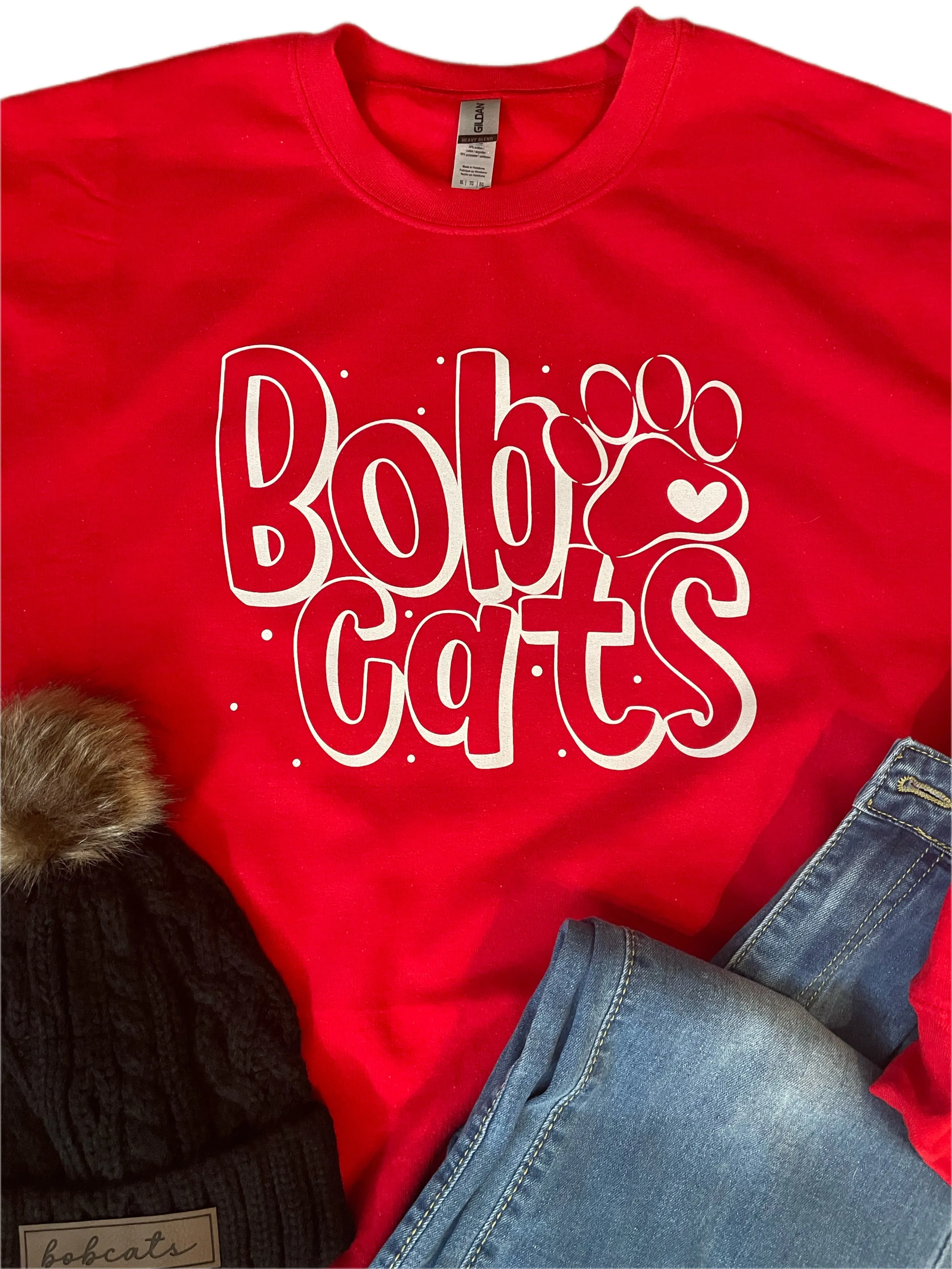 Bobcats Paw Sweatshirt