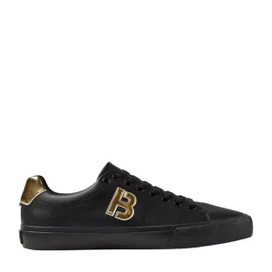 BOSS Aiden Contrast B Logo Black Trainers