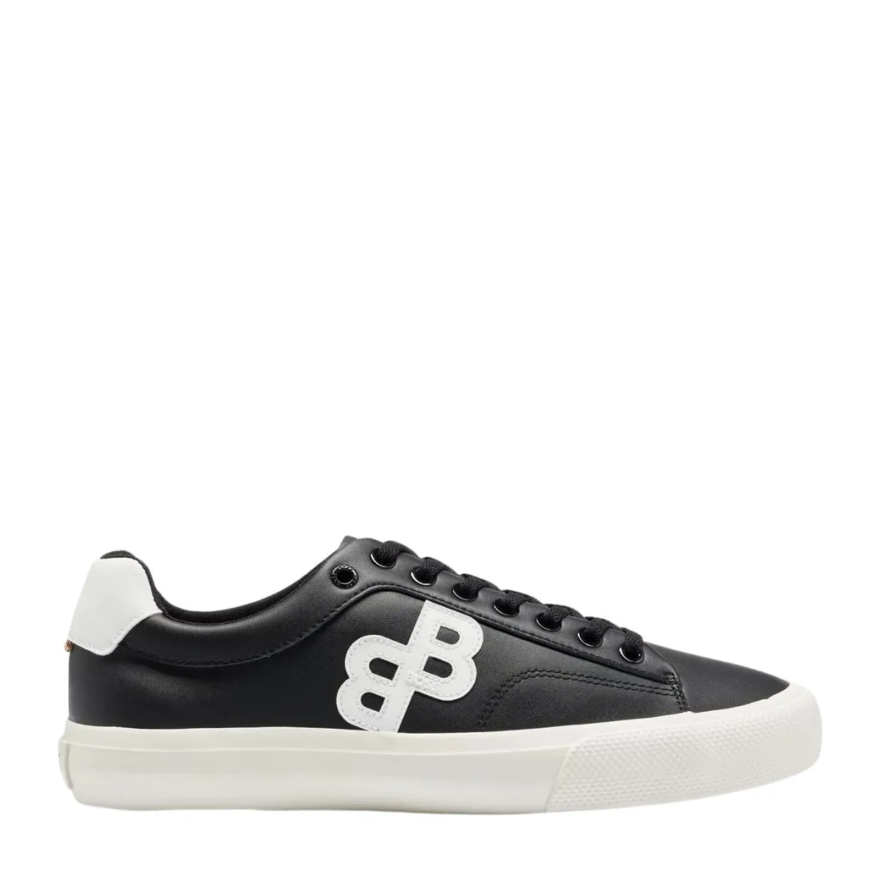 BOSS Aiden Tenn Double Monogram Black Trainers