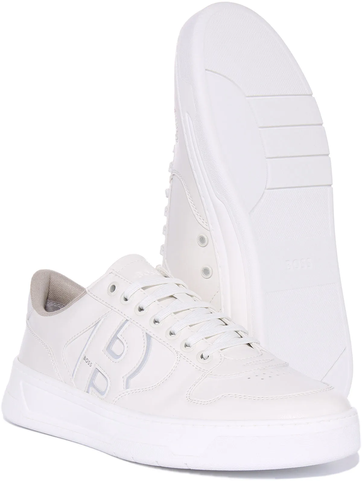 Boss Baltimore Tennis In White For Men