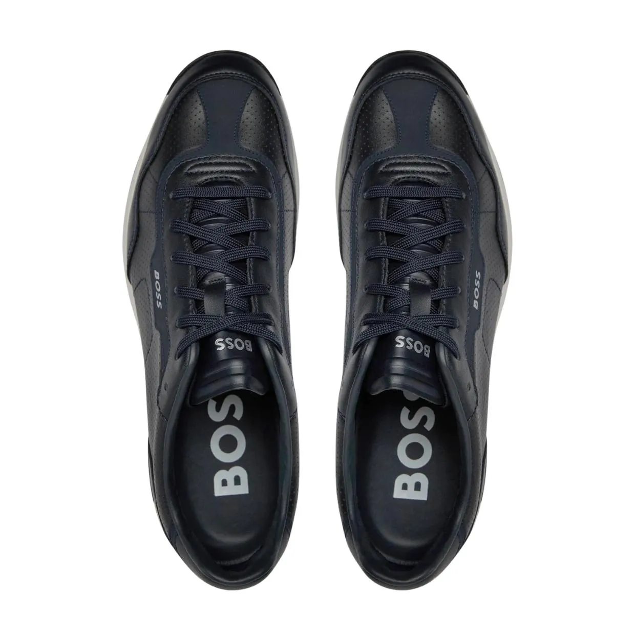 BOSS Zayn Low Top Dark Blue Trainers