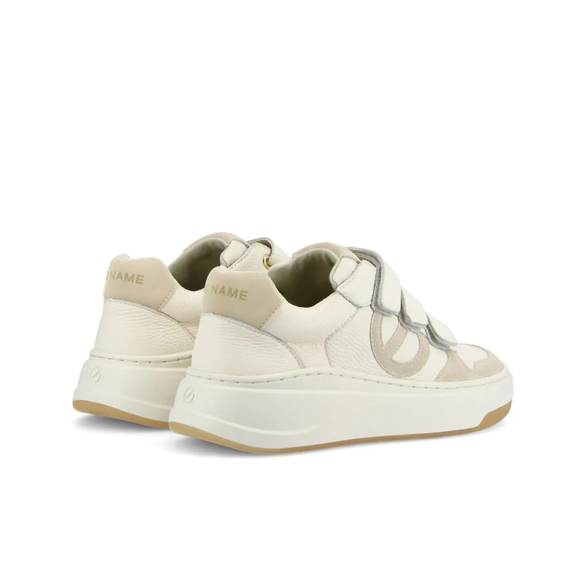 Bridget Straps Suede Dove Sneakers