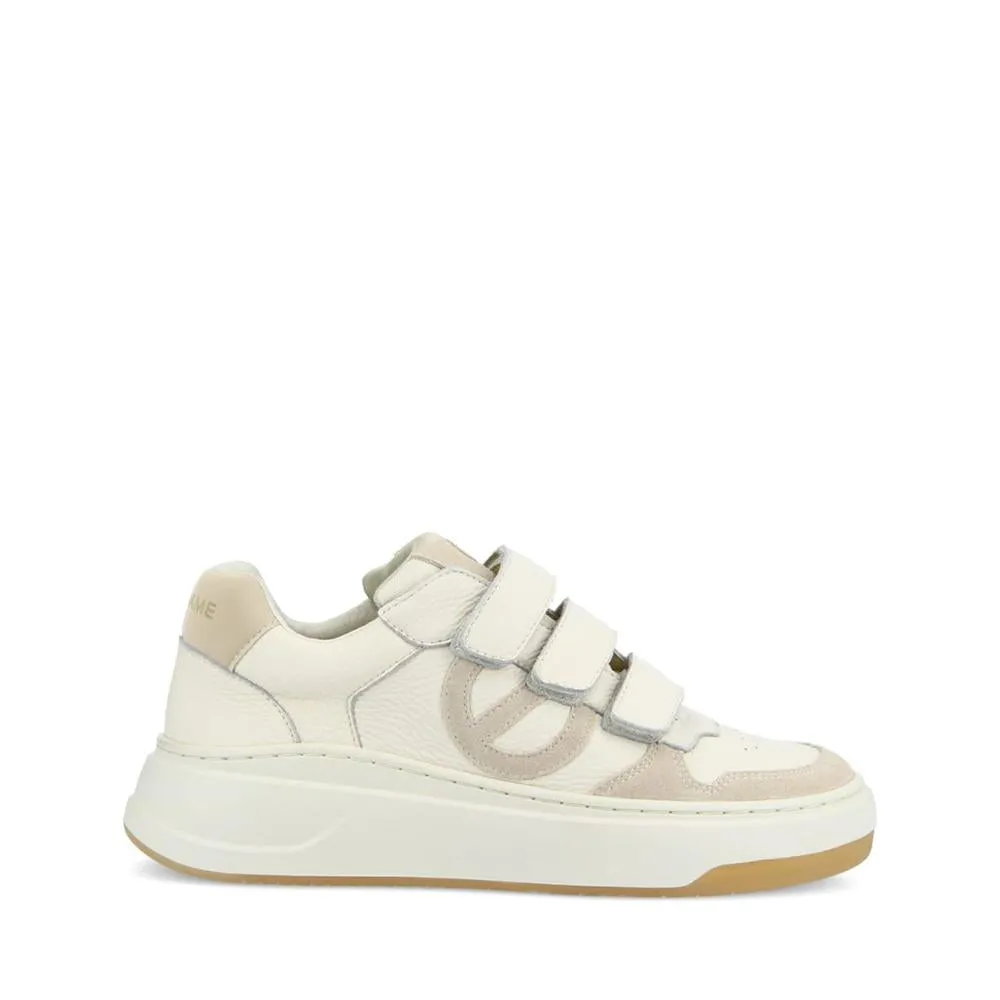 Bridget Straps Suede Dove Sneakers