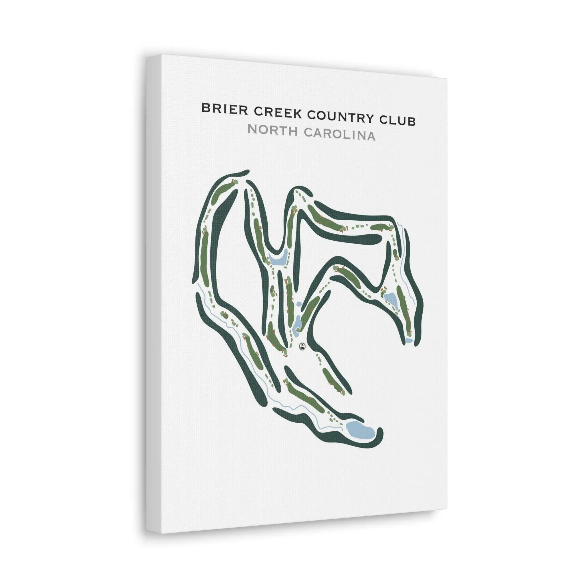 Brier Creek Country Club, North Carolina - Printed Golf Course