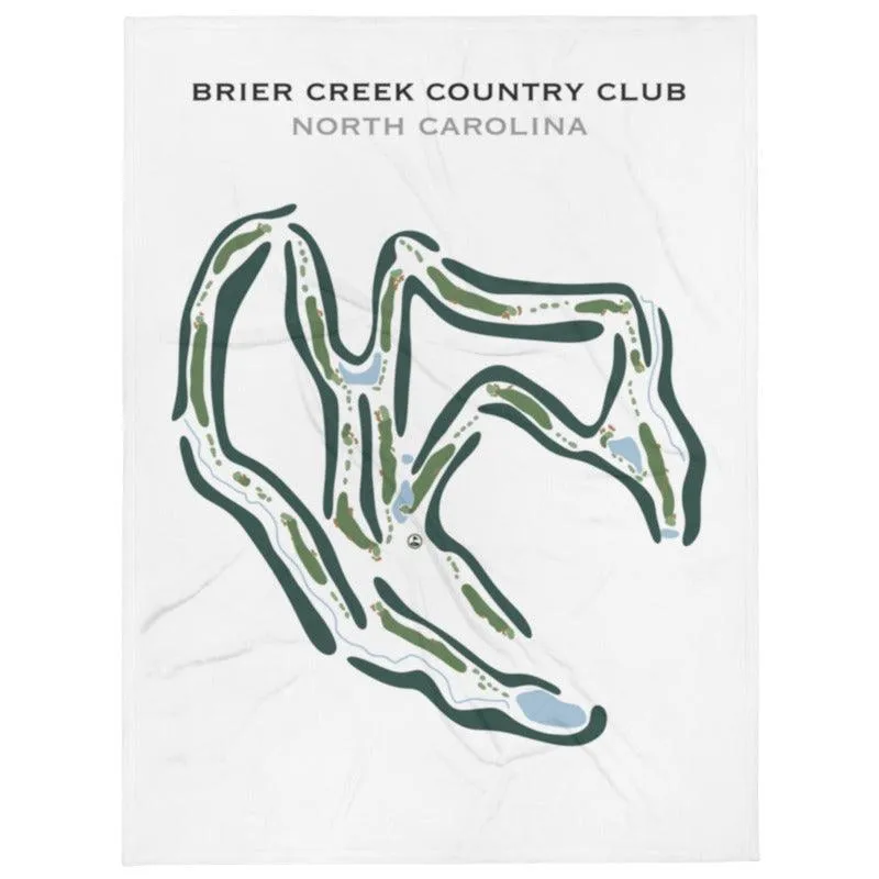 Brier Creek Country Club, North Carolina - Printed Golf Course