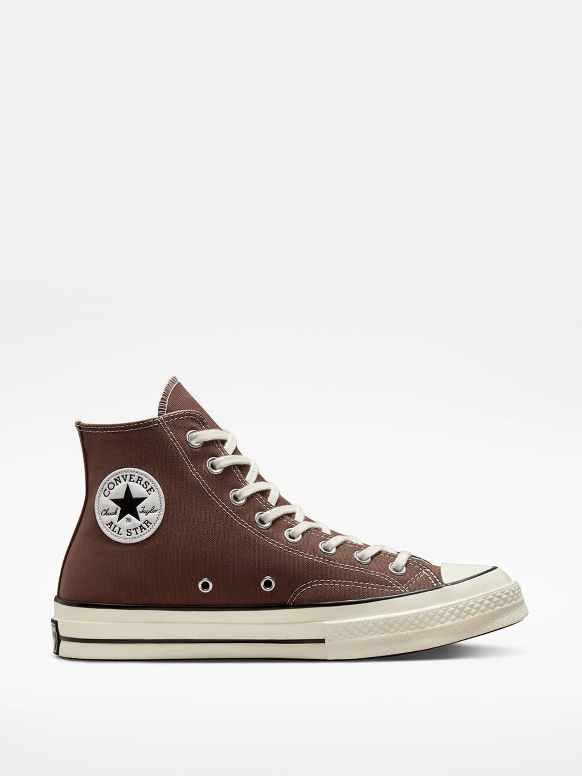 Brown hightop trainers