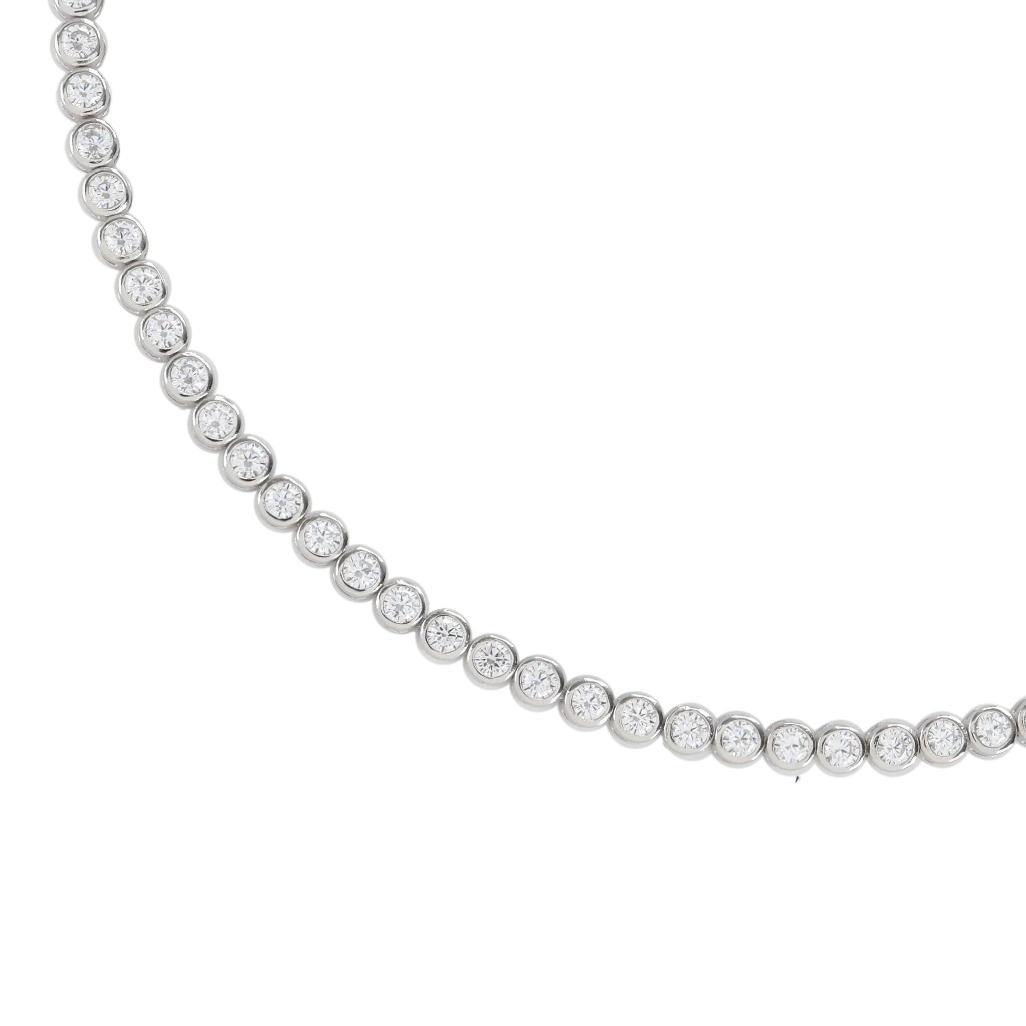 BUBBLE SLIM TENNIS NECKLACE