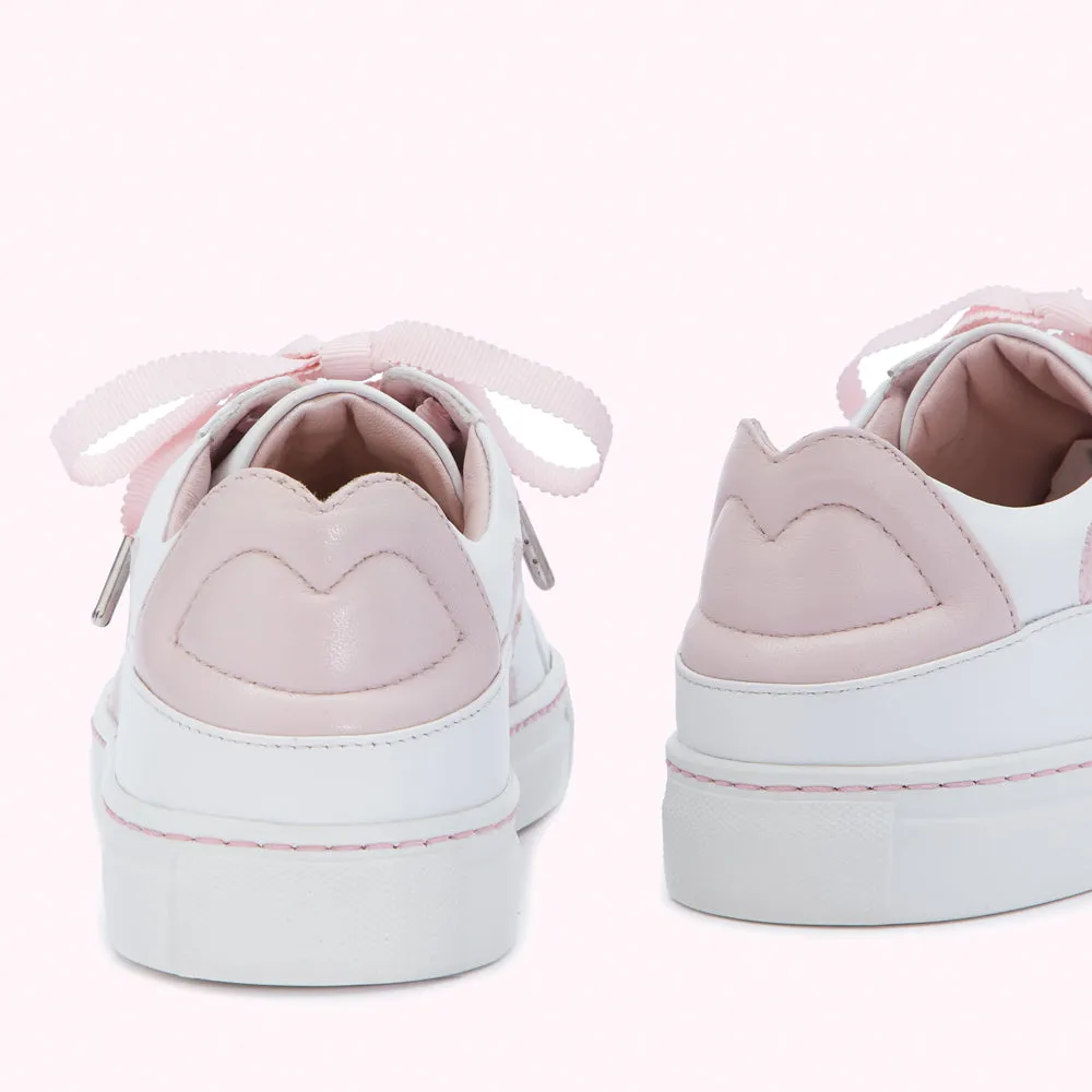 CHALK AND BLUSH POLKA DOT LIPS NATASHA TRAINERS