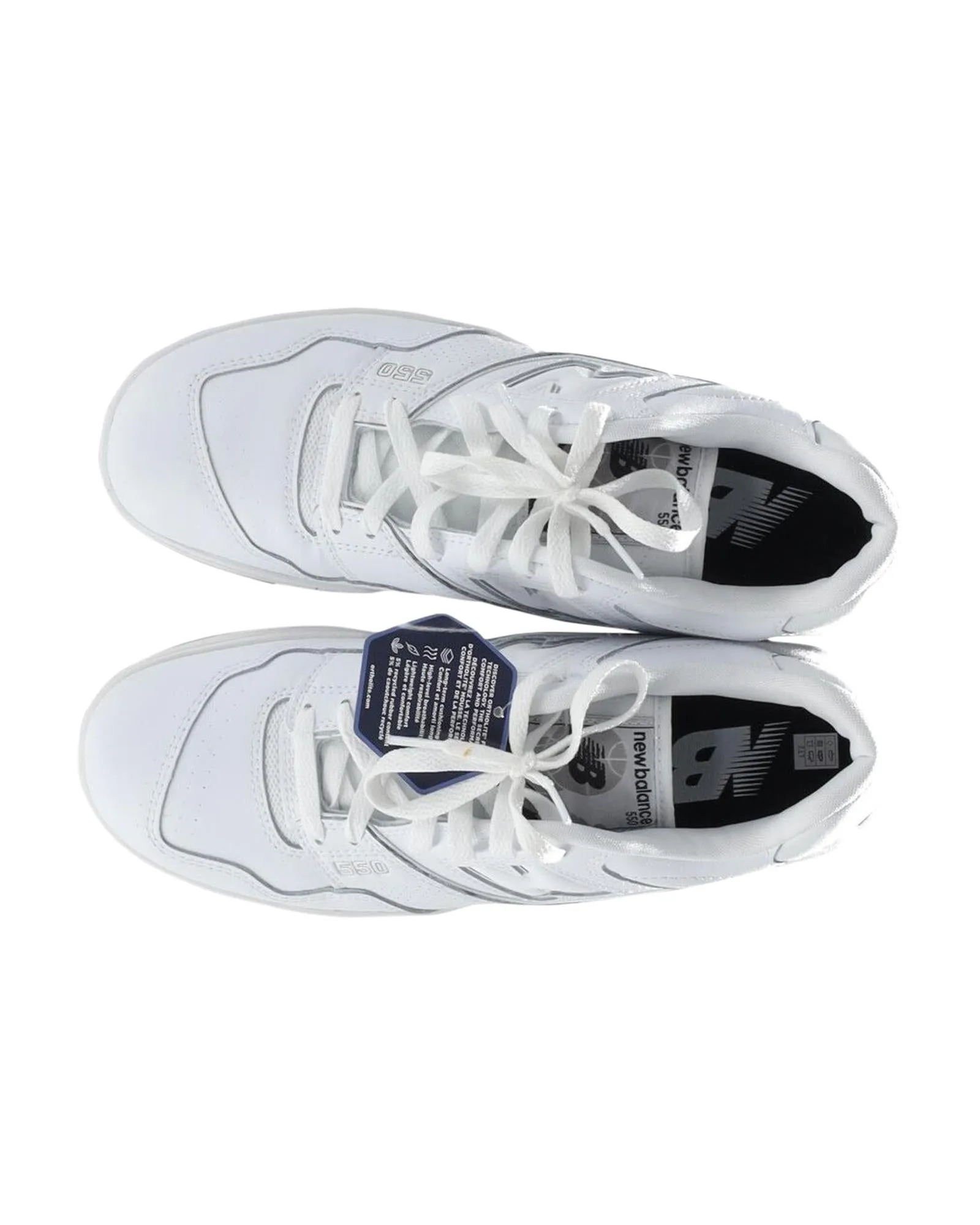 Classic White Leather Sneakers