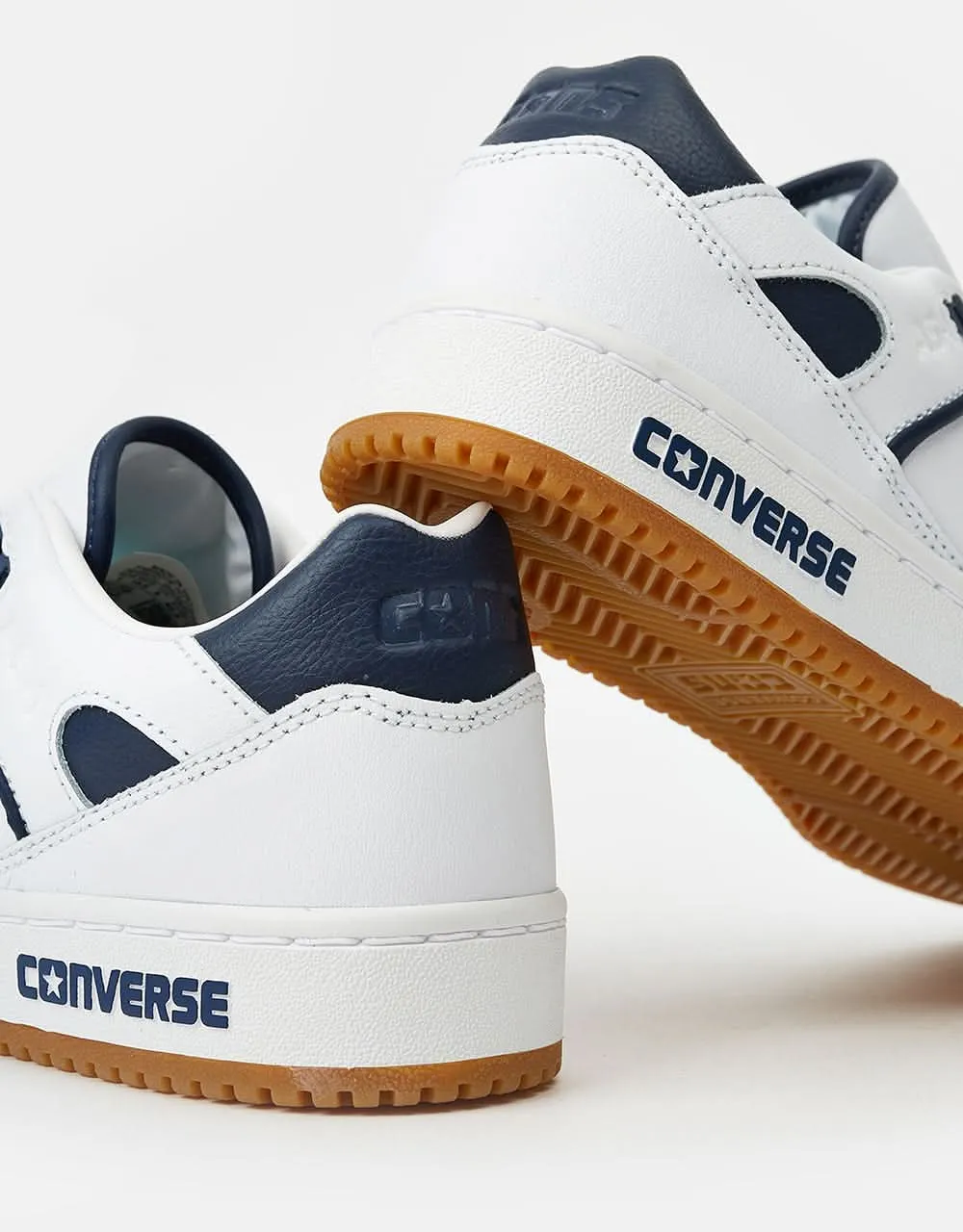 Converse AS-1 Skate Shoes - White/Navy/Gum