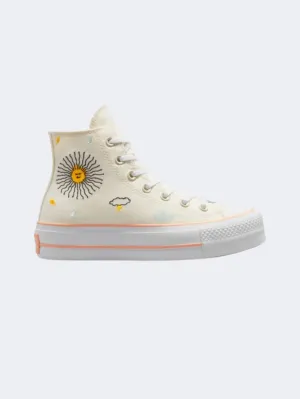 Converse Chuck Taylor All Star Women Lifestyle Shoes Egret/Coral/White