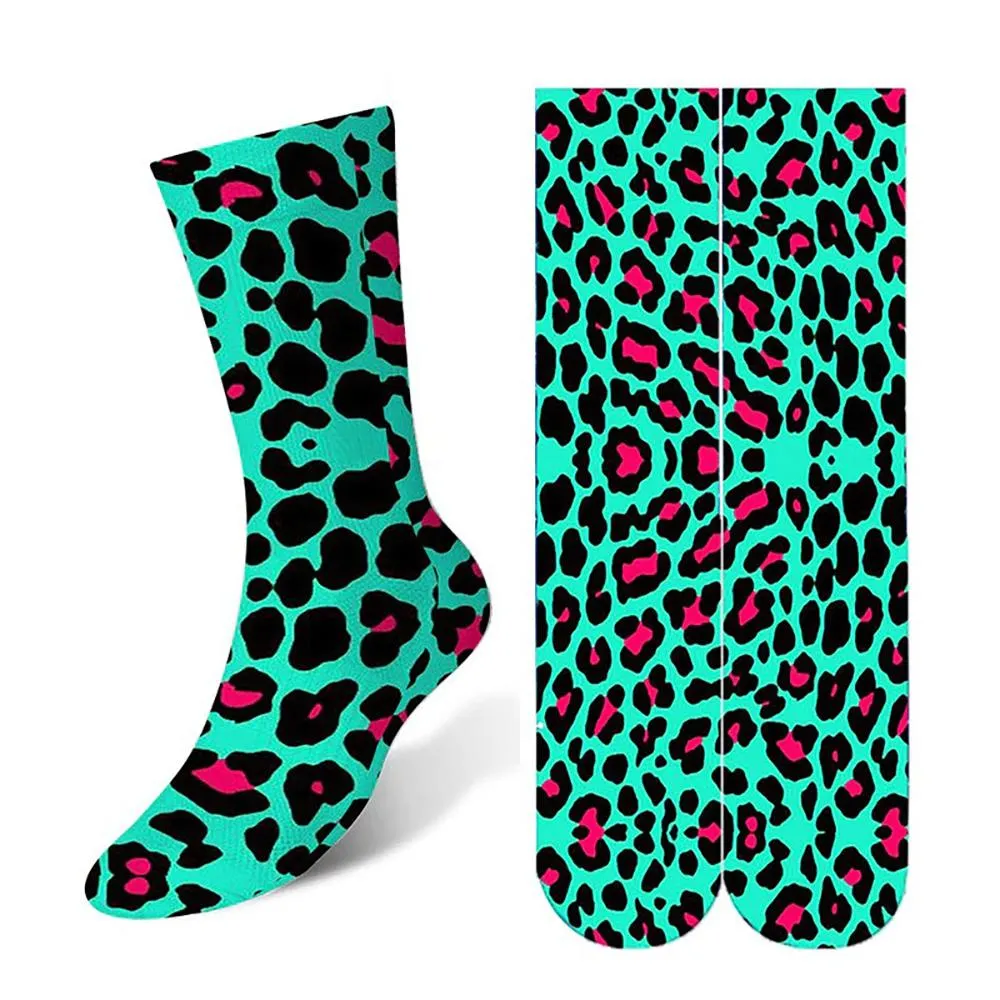 Cool Animal Skin 3D Printed Colorful Knee Socks