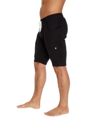 Cuffed Yoga Short (Black)