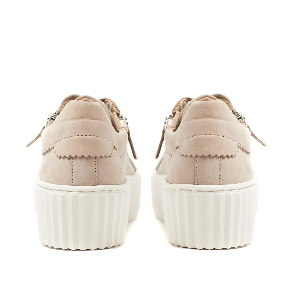 Dolly Leather Platform Trainers - GAB35502 / 321 585