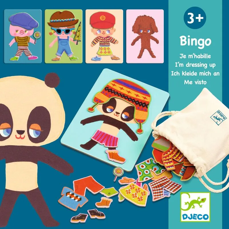 Dress up Bingo Game by Djeco