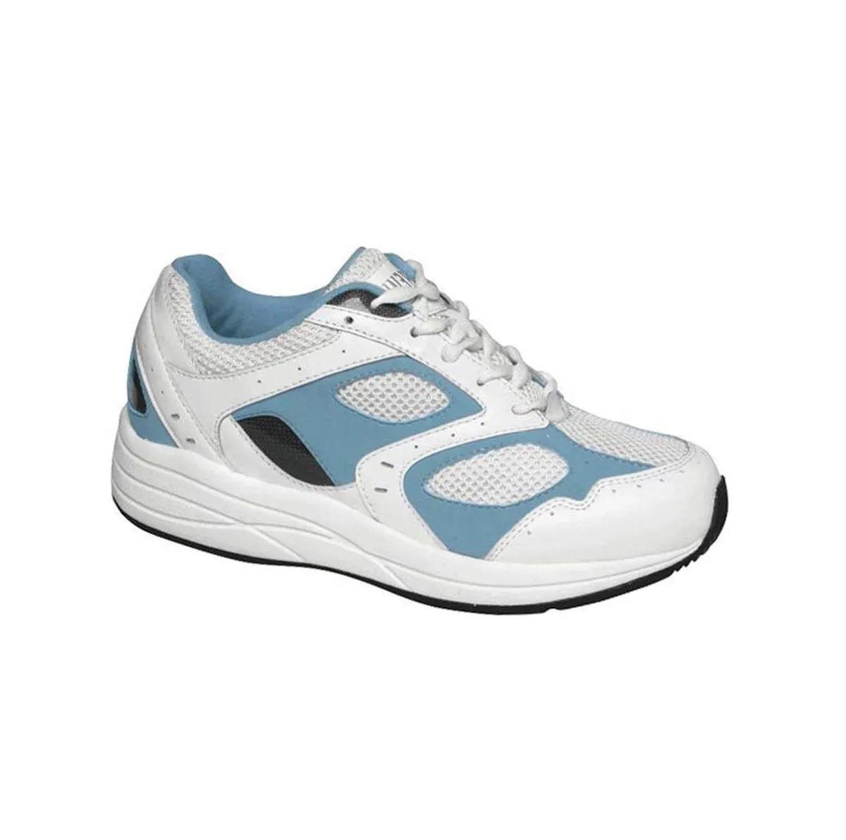 Drew Flare Women Athletic Shoes In White/blue Combo