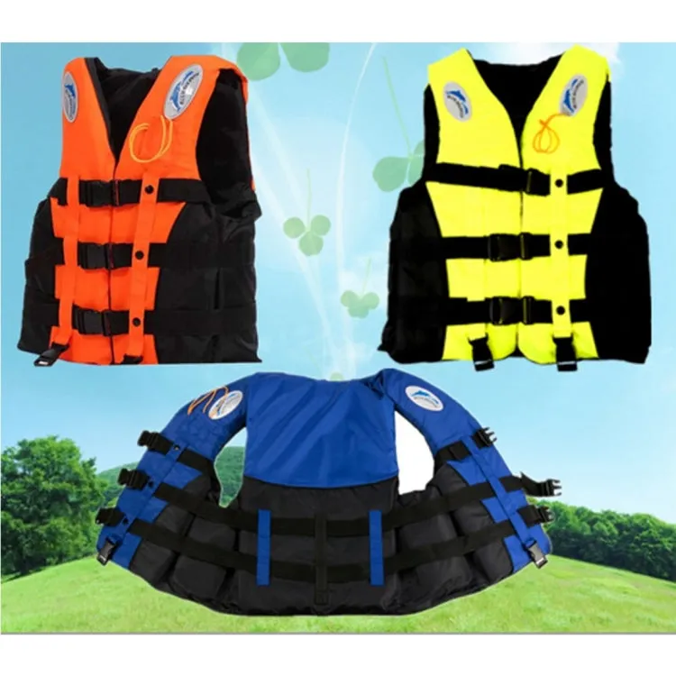 Drifting Swimming Fishing Life Jackets with Whistle for Adults,Size:XXL(Blue)