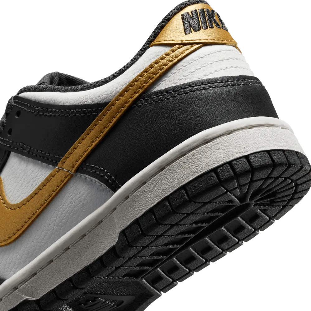 Dunk Low GS 'Summit White/Metallic Gold'