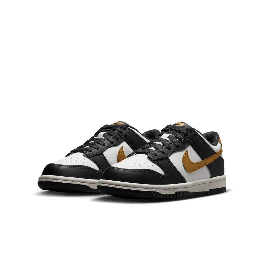 Dunk Low GS 'Summit White/Metallic Gold'