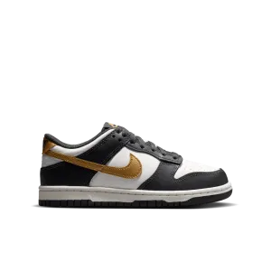 Dunk Low GS 'Summit White/Metallic Gold'