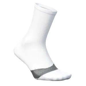 Elite Light Cushion Mini Crew Tennis Socks White