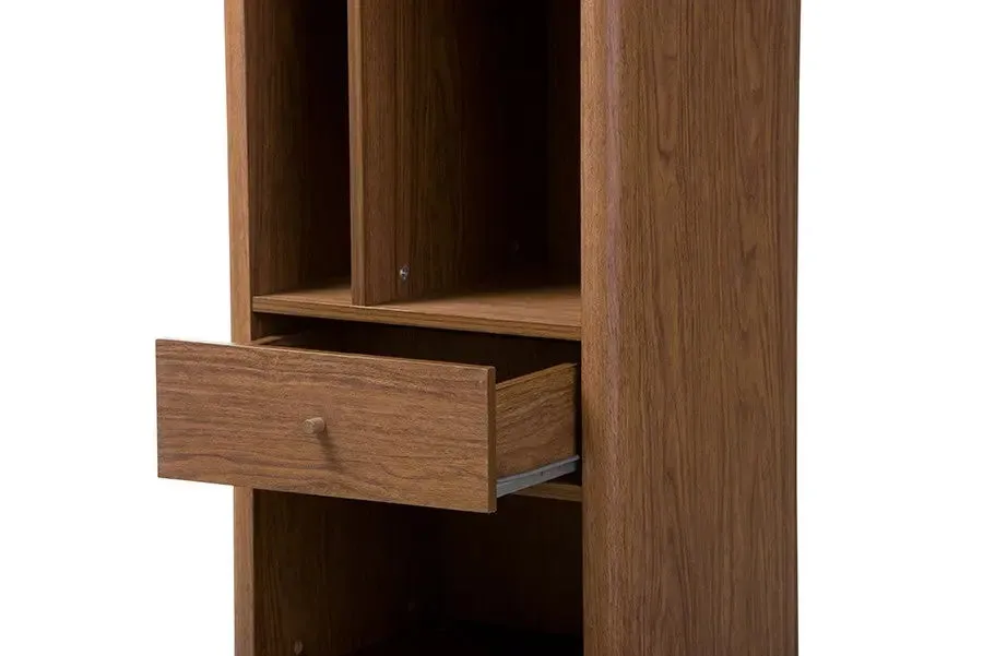 Ellingham Mid-century 1-drawer Sideboard Storage Cabinet Bookcase Organizer