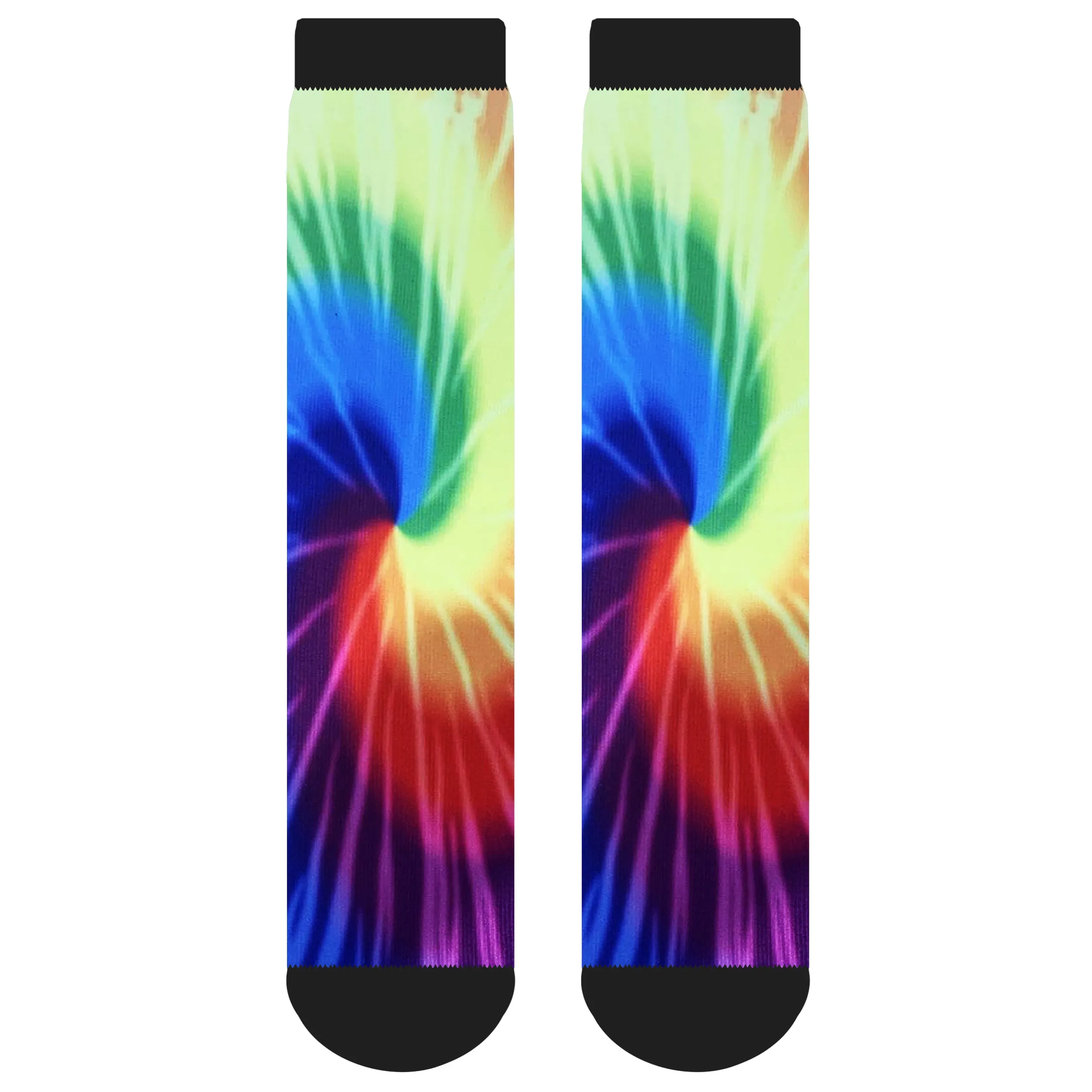 Elvis Graceland Tie Dye Socks