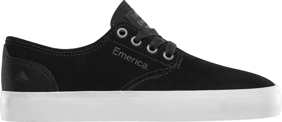 EMERICA Romero Laced Shoes Youth Black/White/Gum