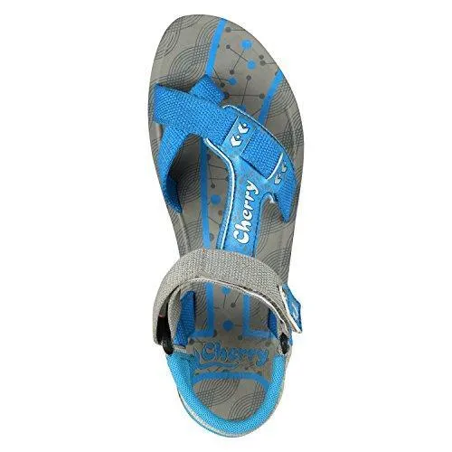 Ethics Cherry-2 Grey Blue Fashionably Top Quality Casual Sandals For Men In Various Sizes