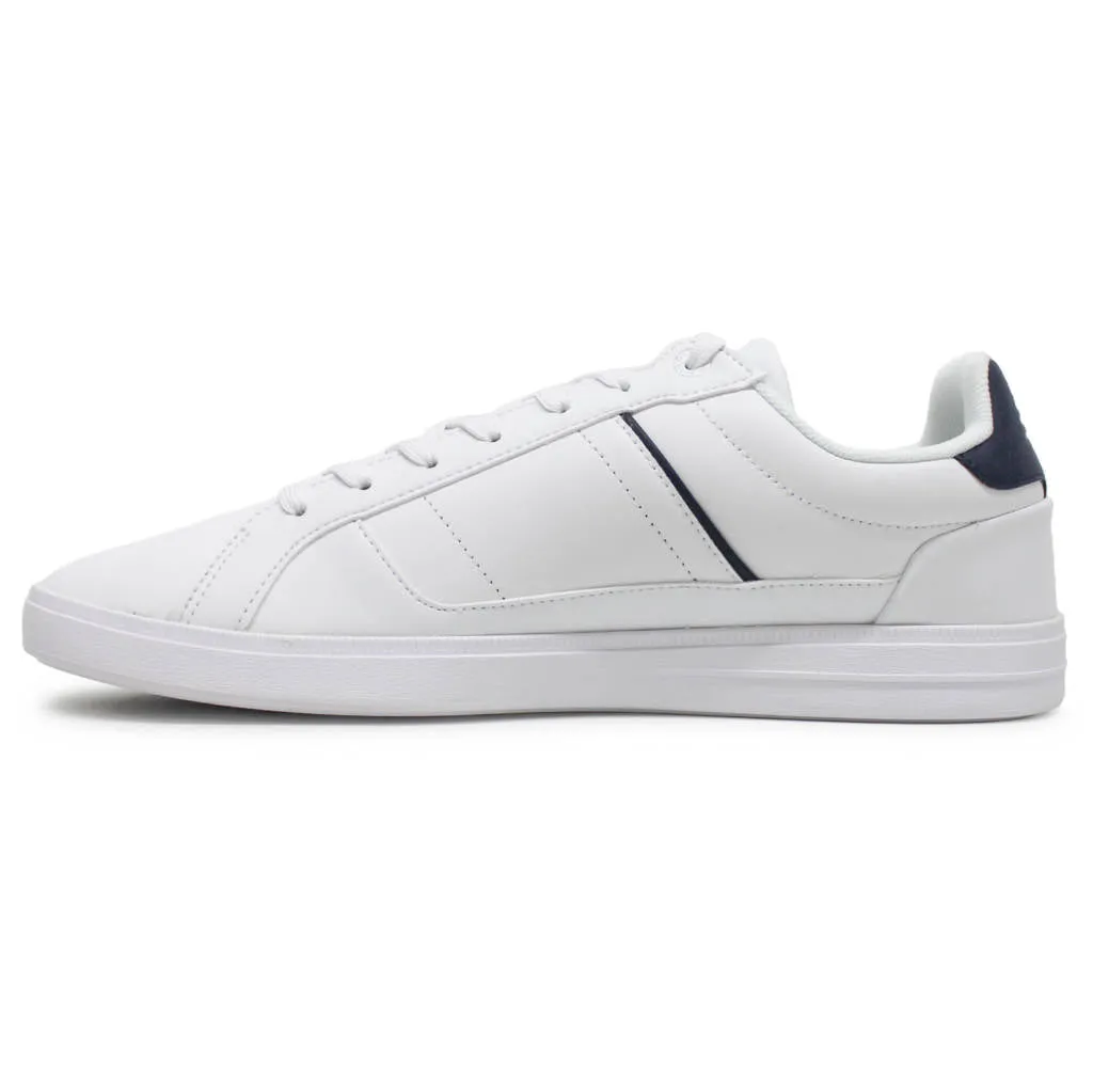 Europa Pro Leather Synthetic Men's Low Top Trainers